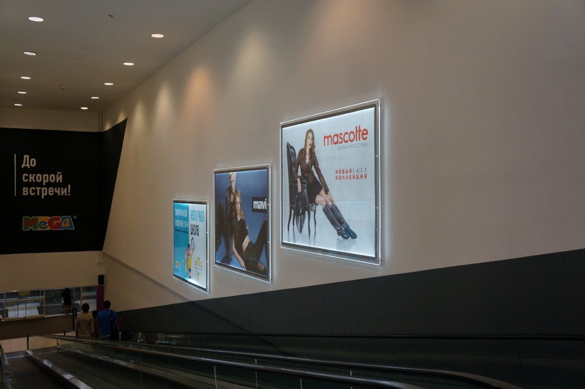 Интерьерный световой короб