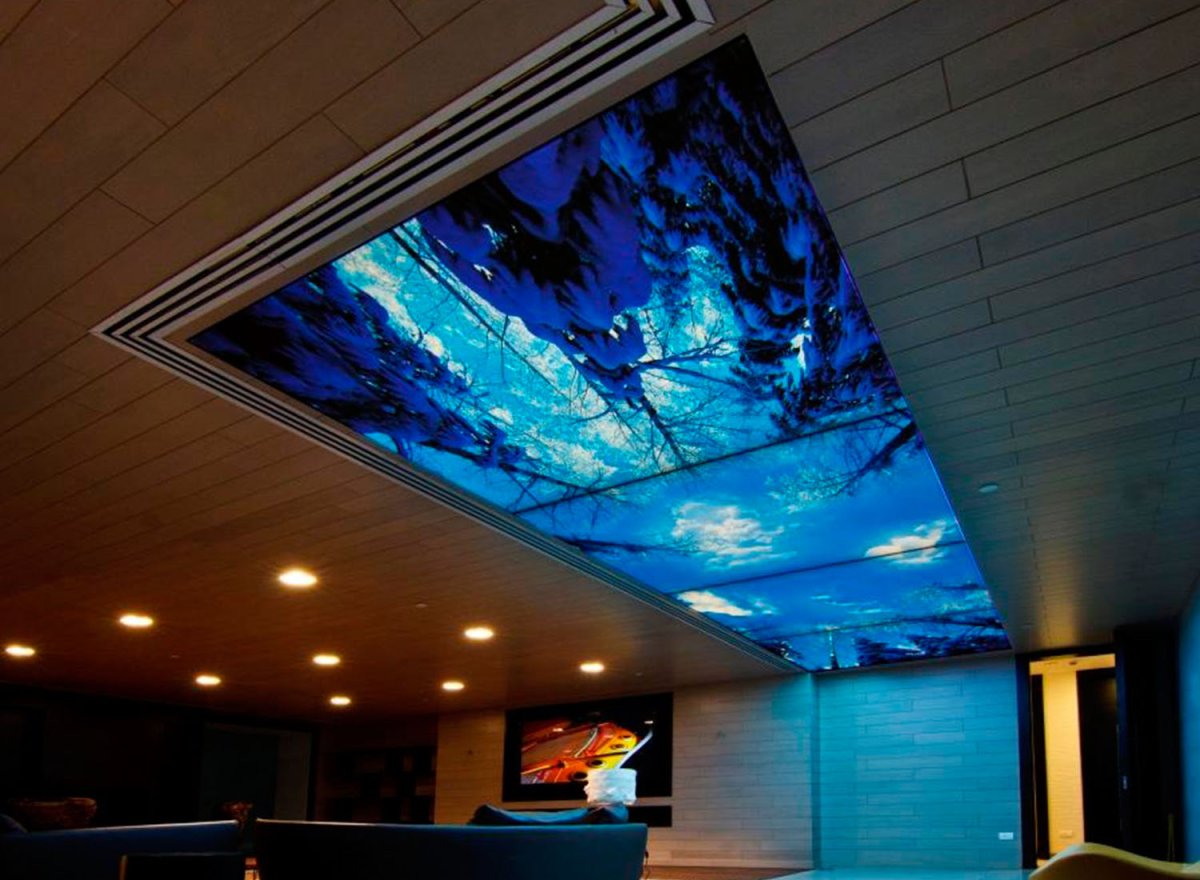 Лайтбокс на потолок