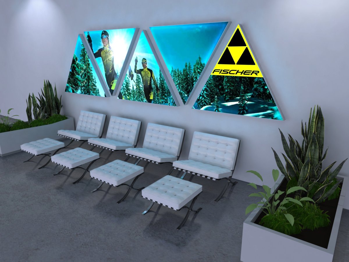 Интерьерный световой короб