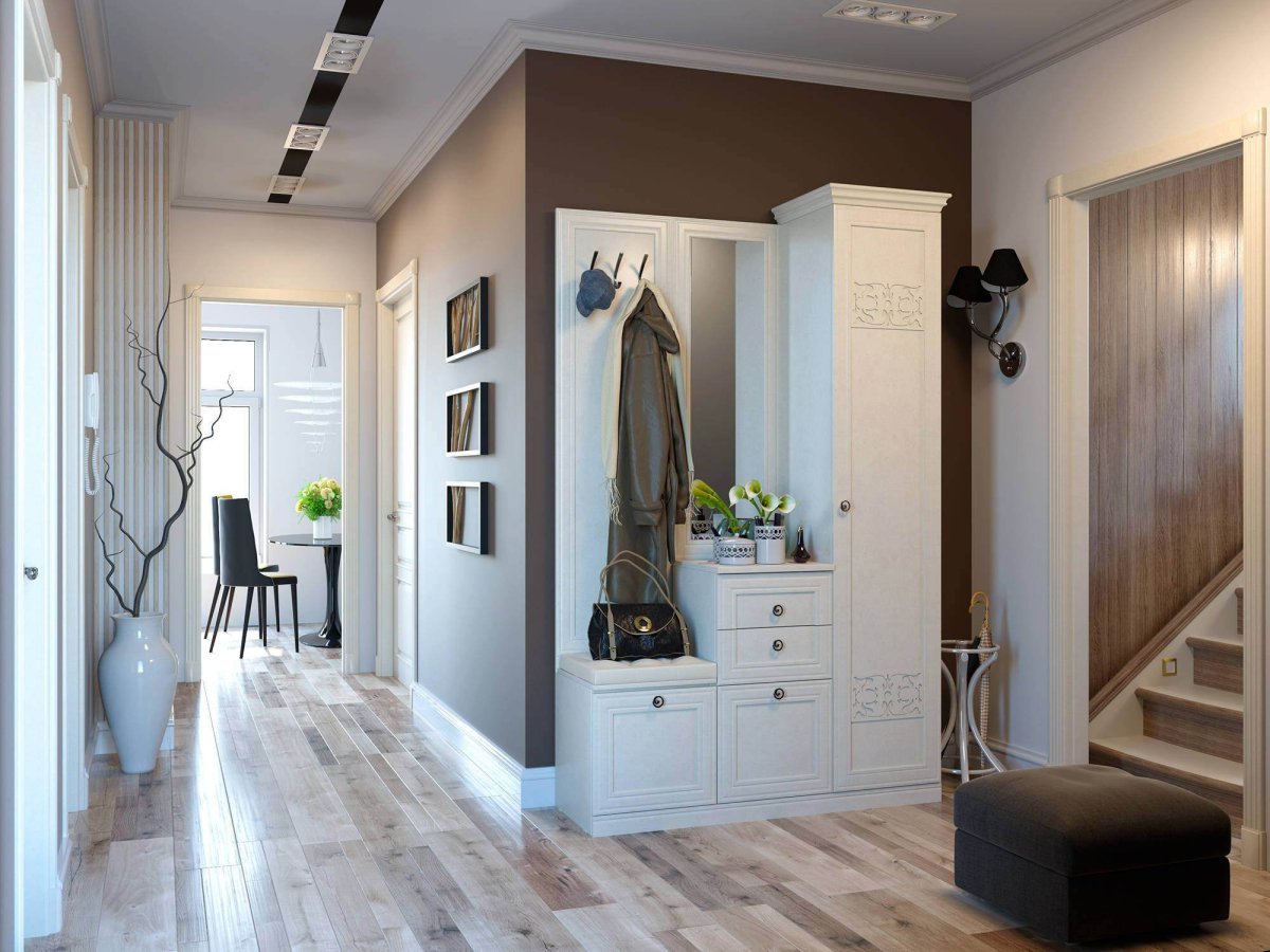 Современный интерьер коридора