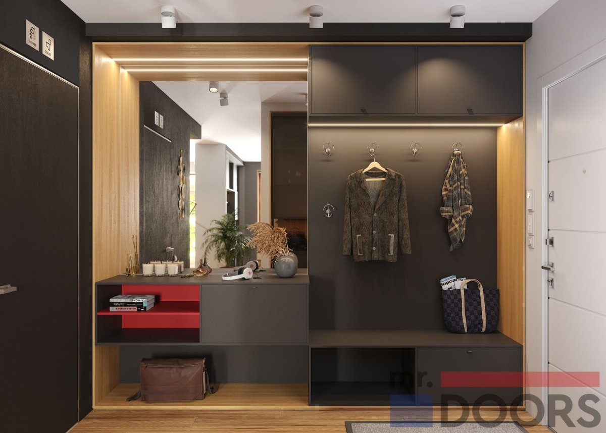 Прихожая в современном стиле фотосток