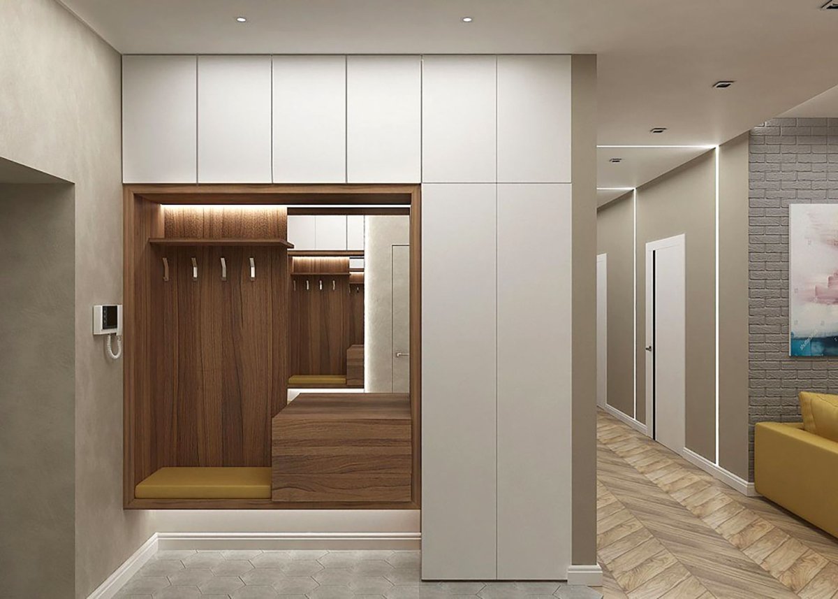 Интерьер прихожей в квартире