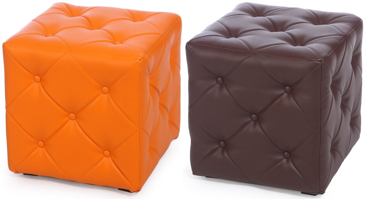 Пуф Мебельстория Вена-3 черный