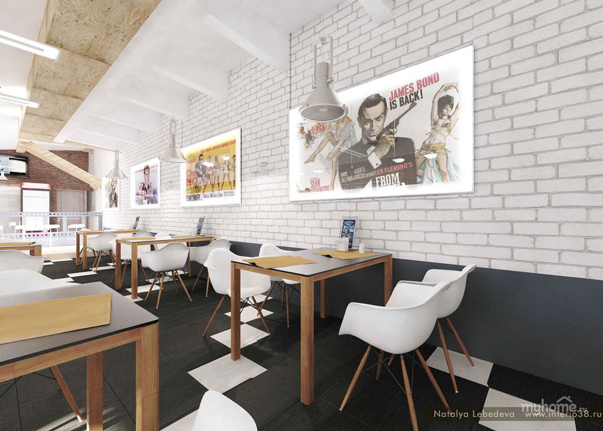 Стильное кафе