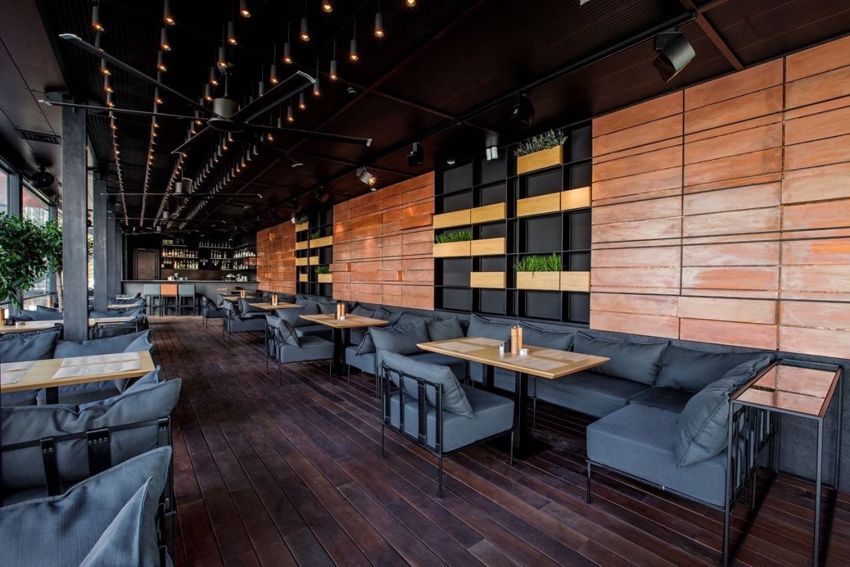 Кафе в стиле лофт