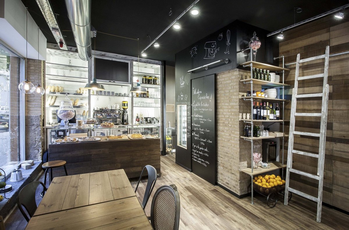 Интерьер кофейни