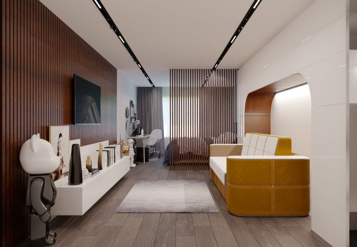 Интерьер квартиры в современном стиле реальные