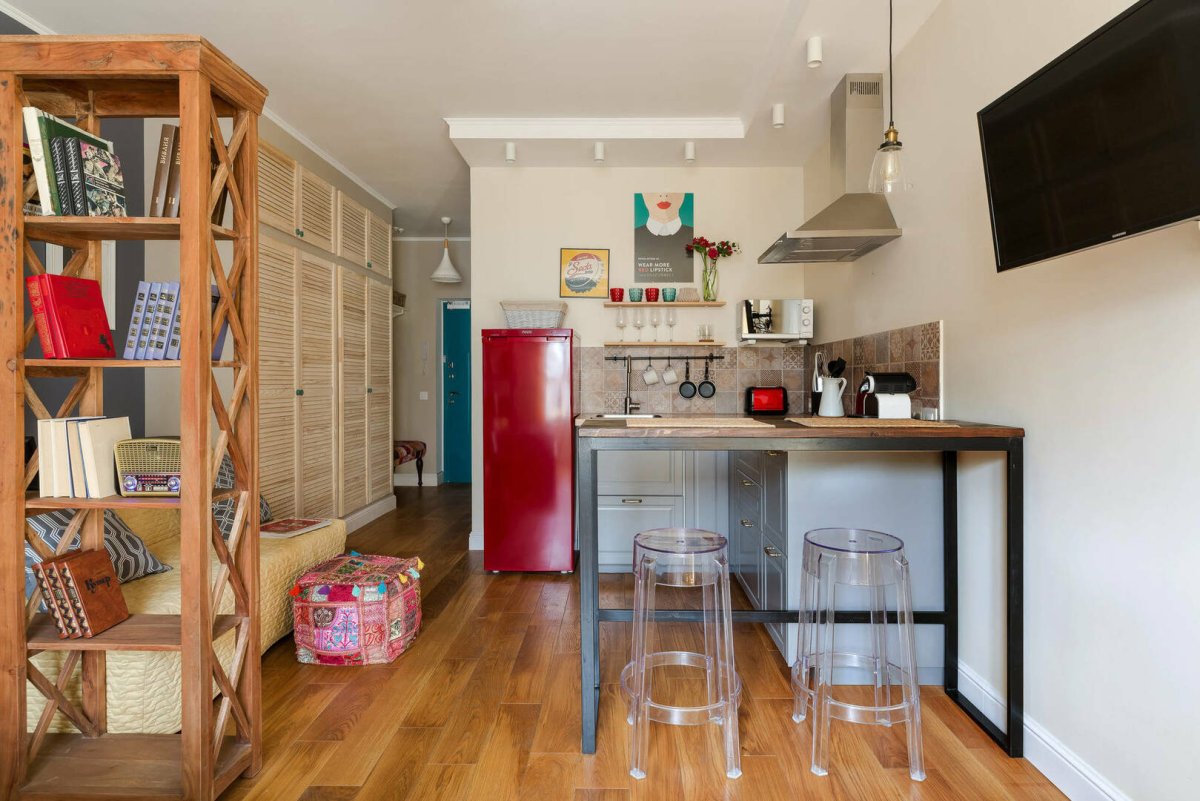 Кухня гостинная 18кв м пик