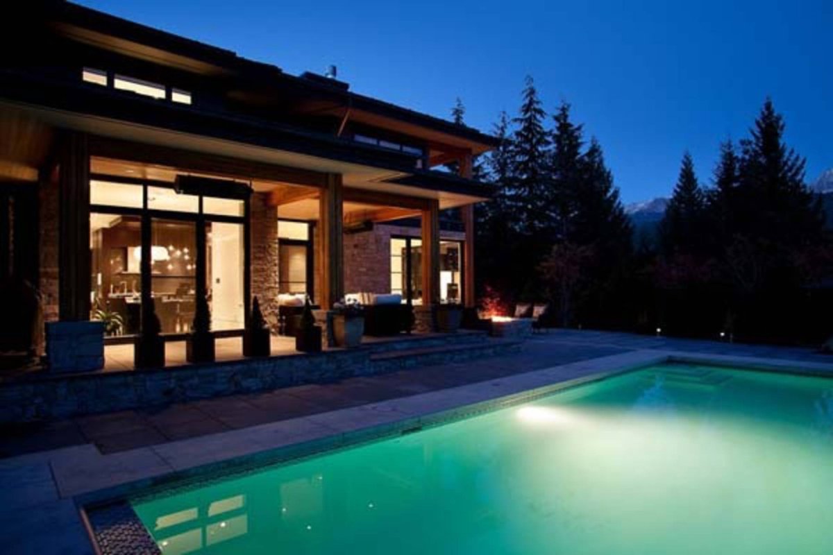 Уютный домик с бассейном