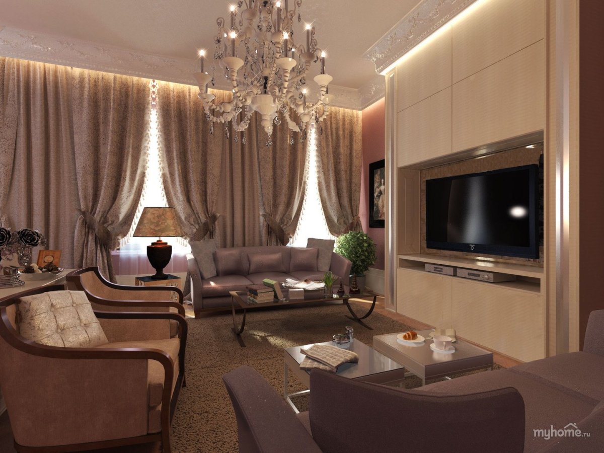 Гостиная интерьер