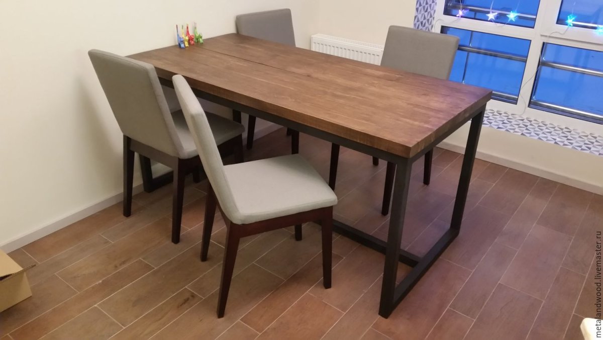 Стол Millwood лофт MW Butterfly l