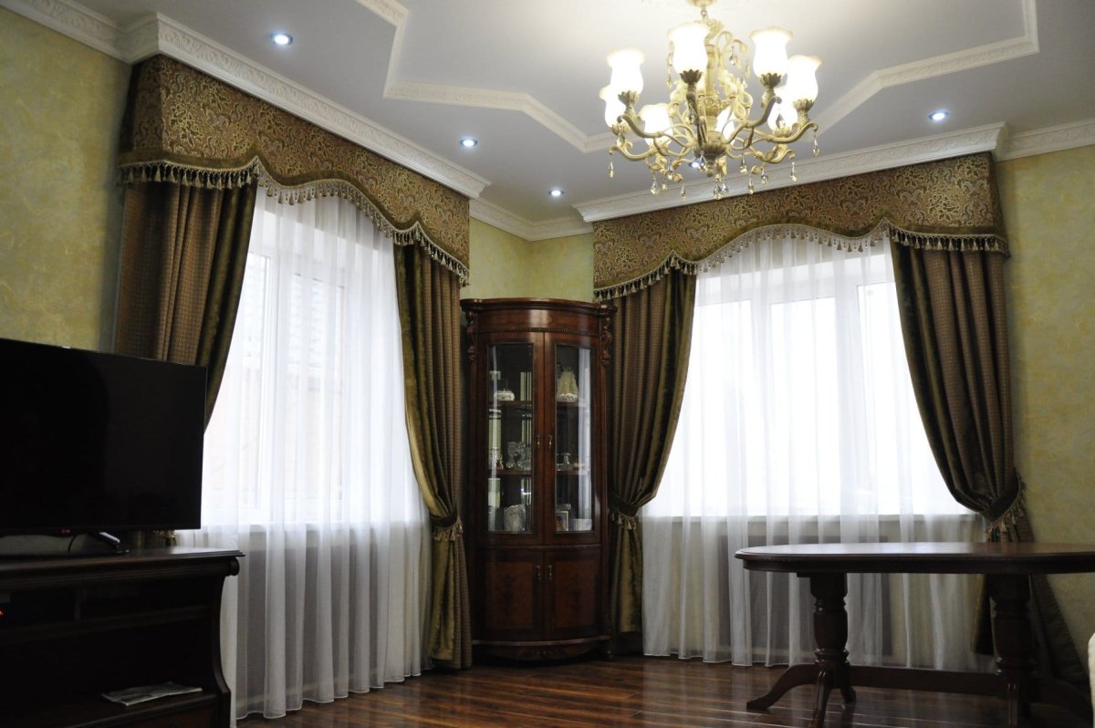 Шторы в классическом стиле