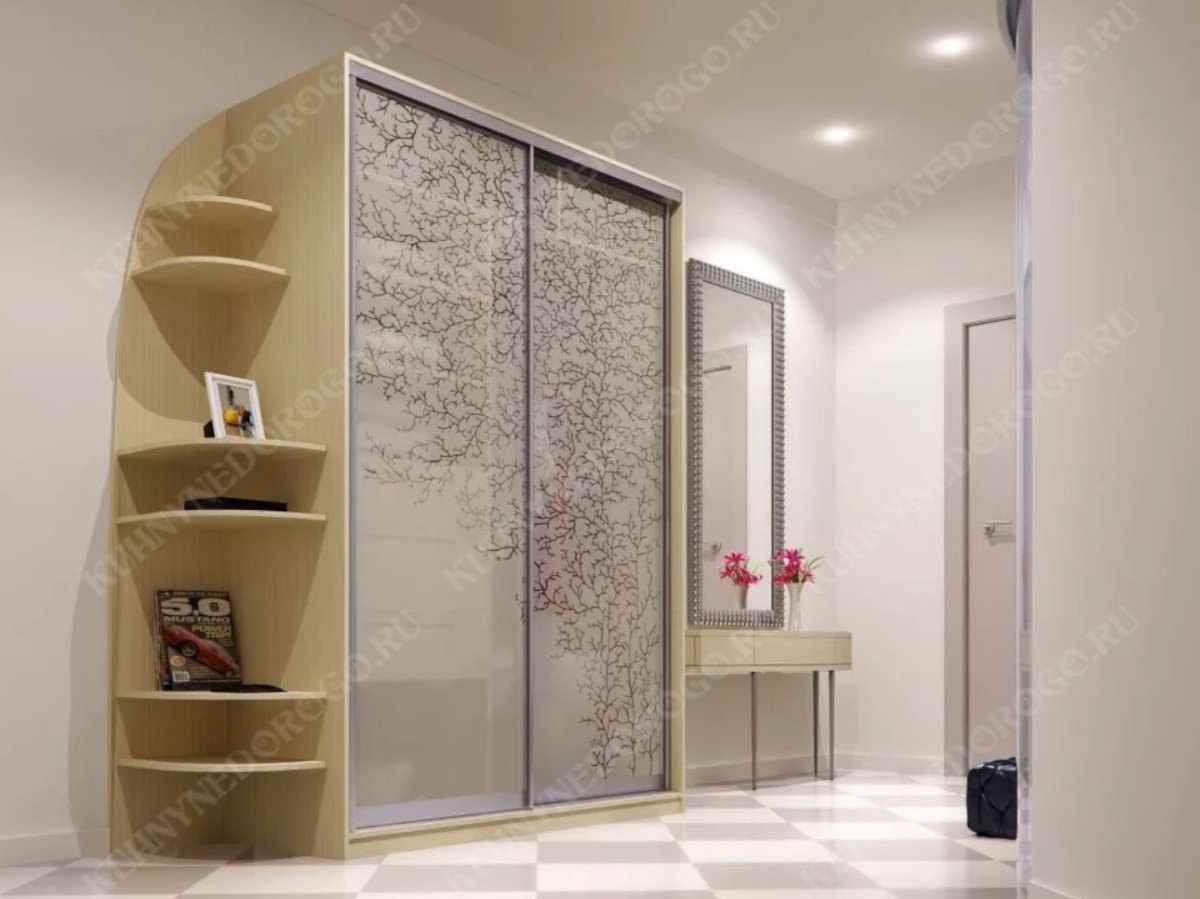 Угловой шкаф купе Гарант 2ф