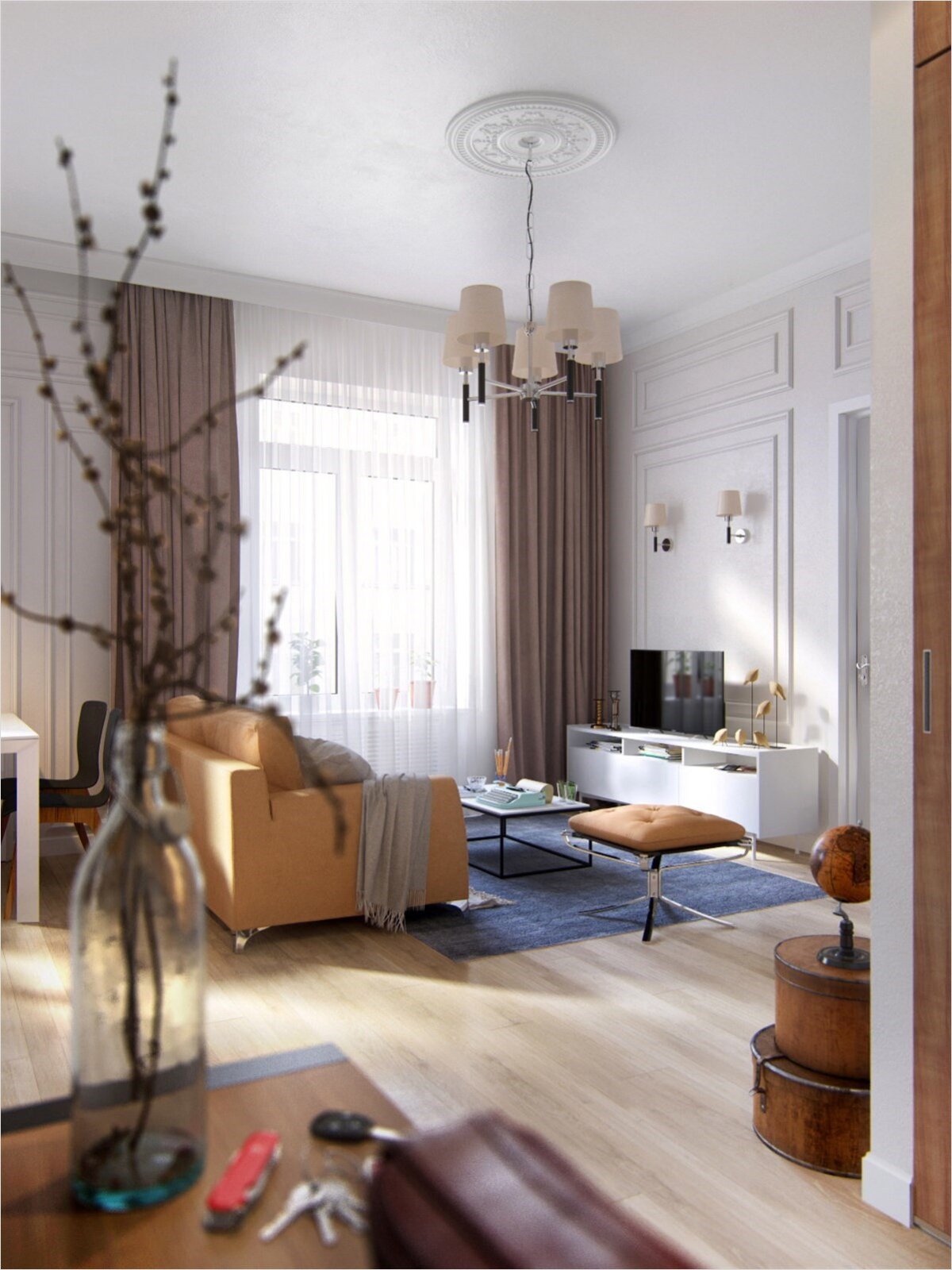 Уютная квартира в современном стиле