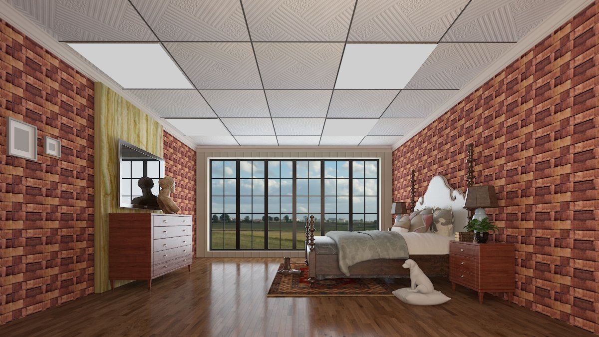Colored PVC Ceiling