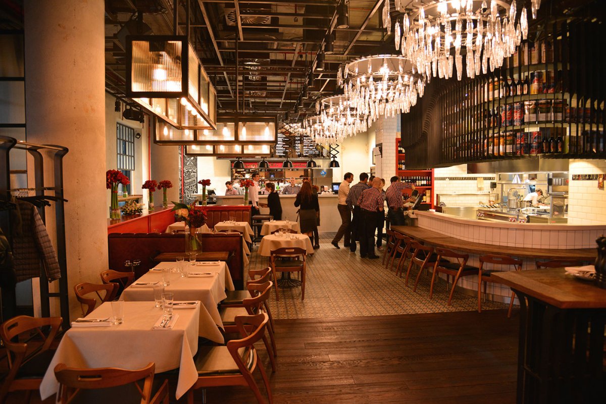 Пивной бар в стиле лофт