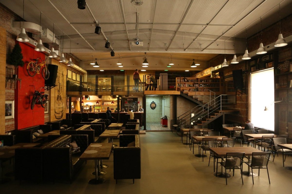 Гриль бар интерьер