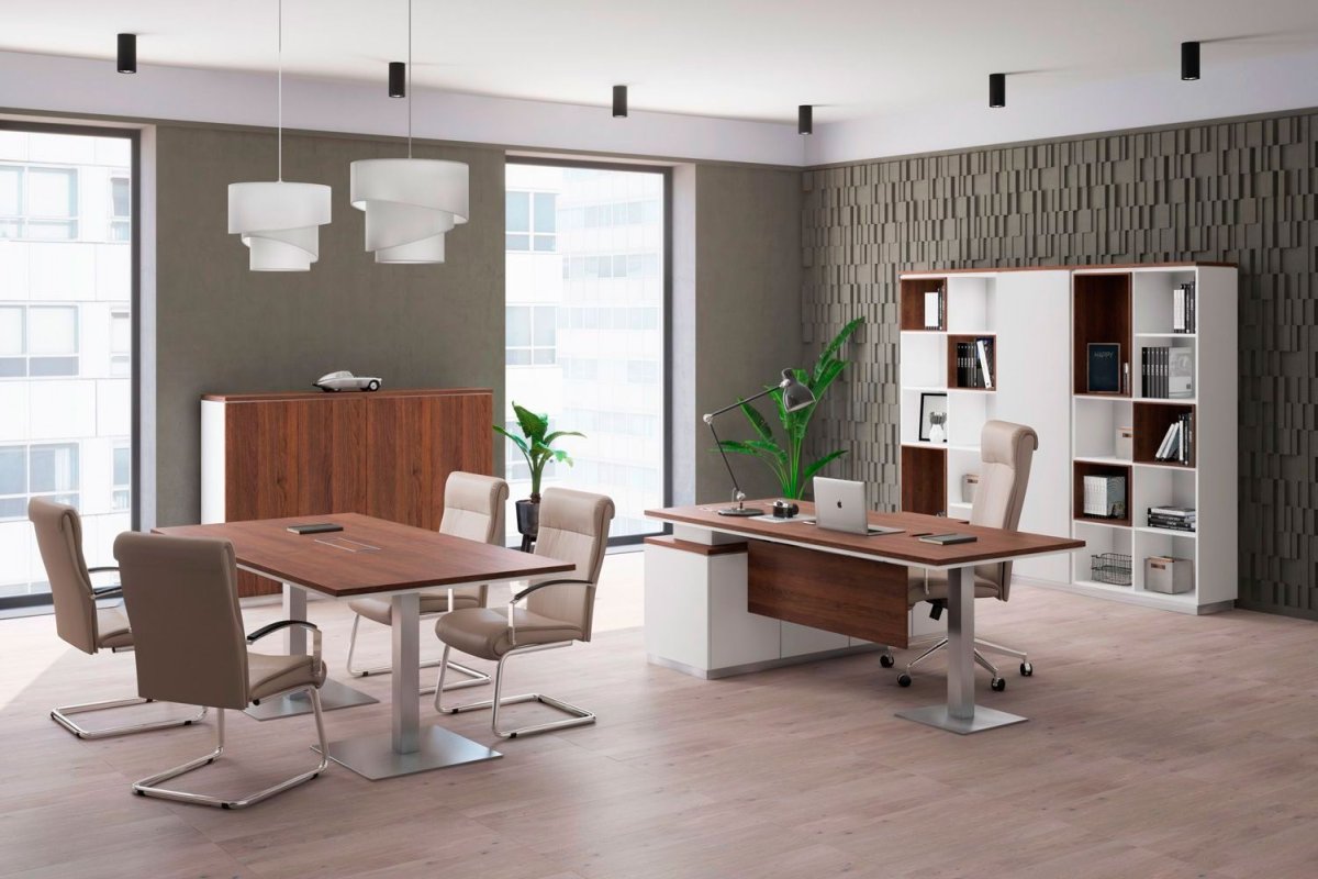 Кабинет руководителя в стиле лофт