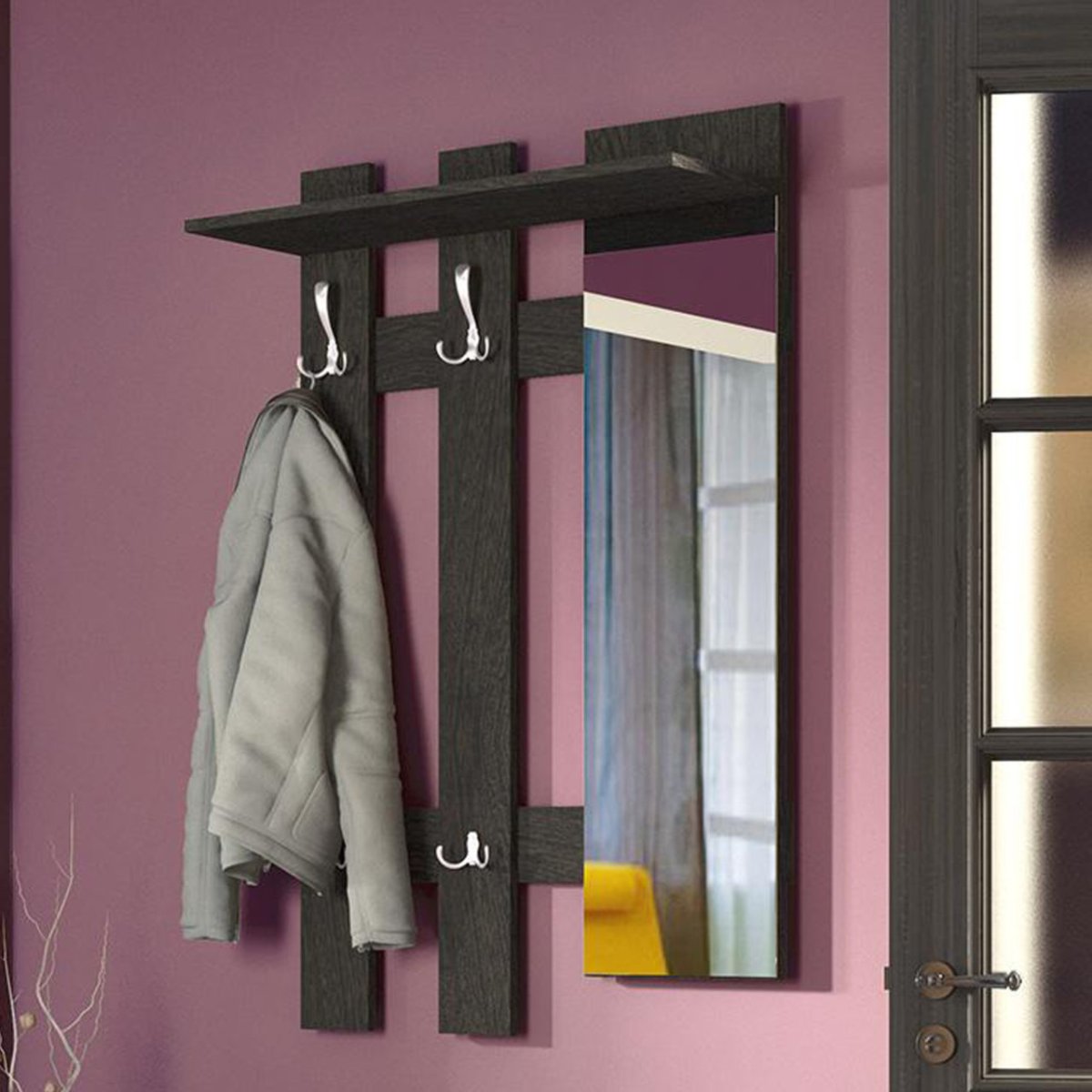 Декор маленького коридора