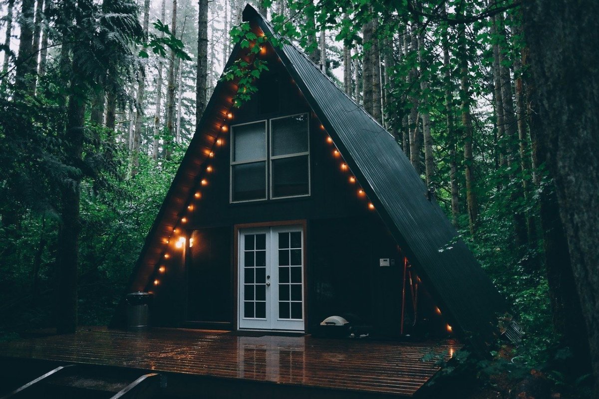 Forest House Хижина в лесу