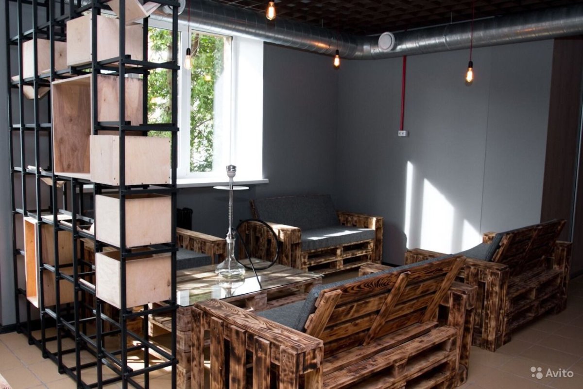 Поддоны в стиле лофт