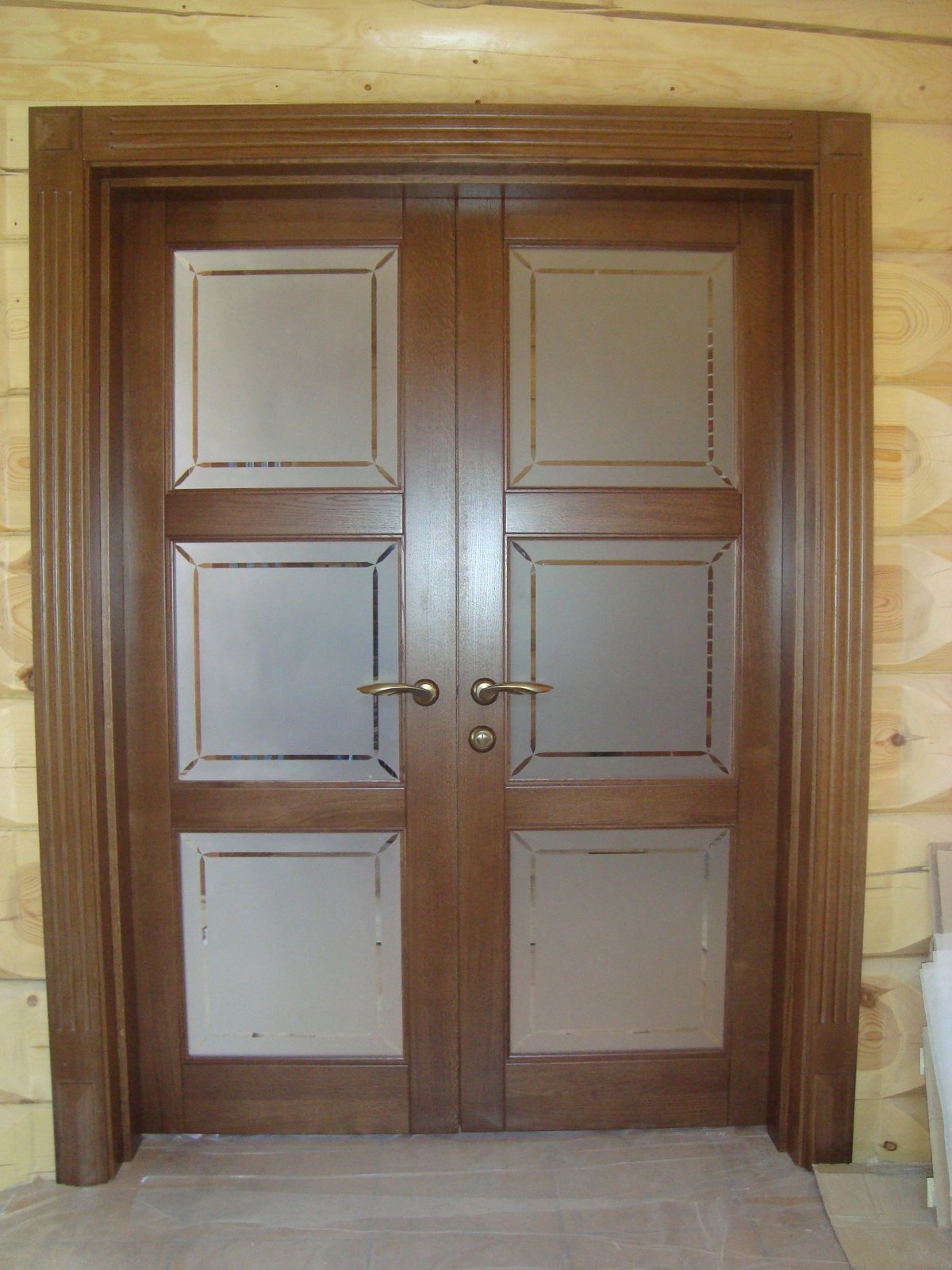 Дверь-книжка межкомнатная Леруа Мерлен