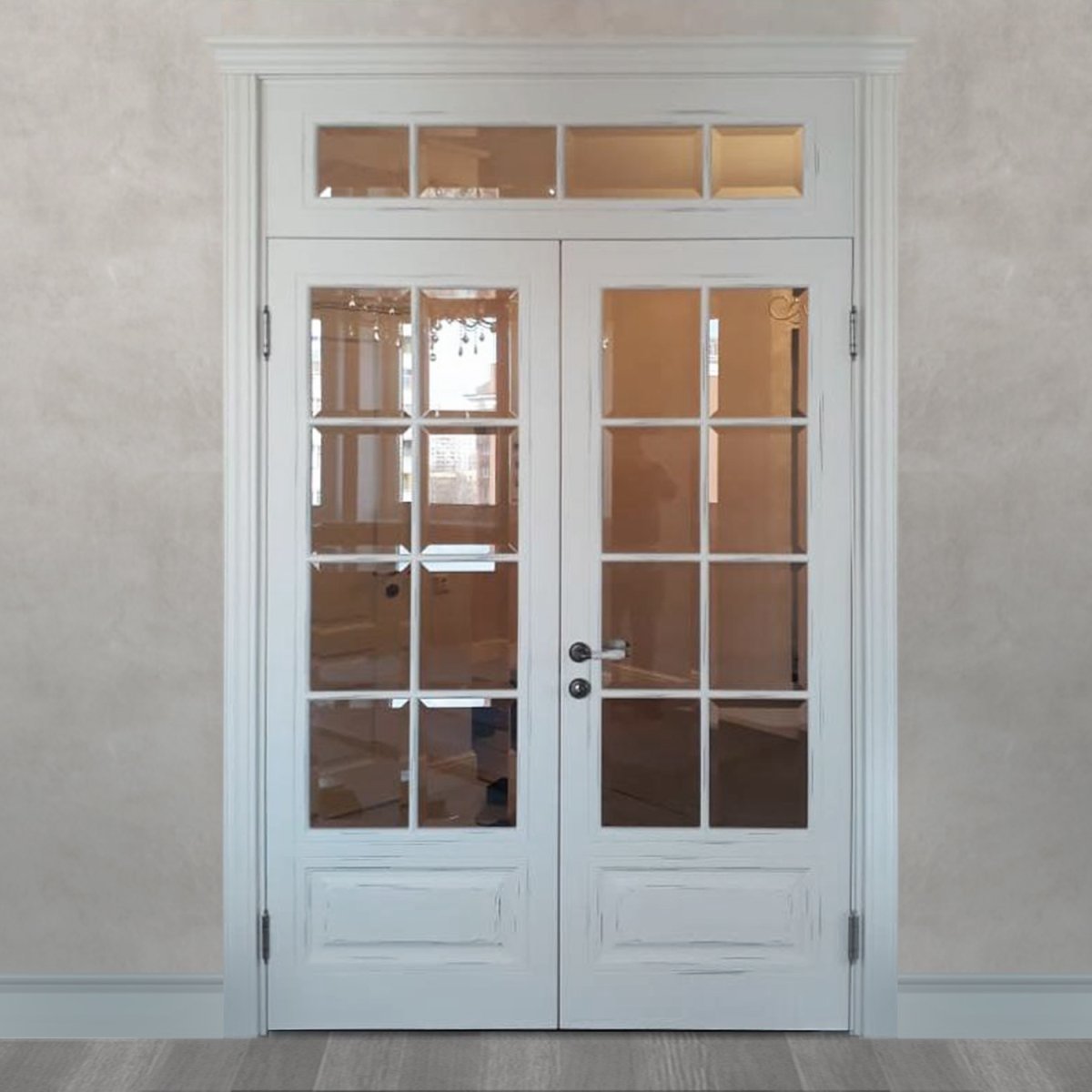 Двустворчатые двери Волховец