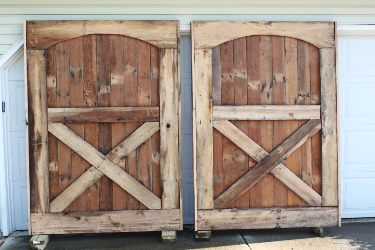 Деревянные ворота