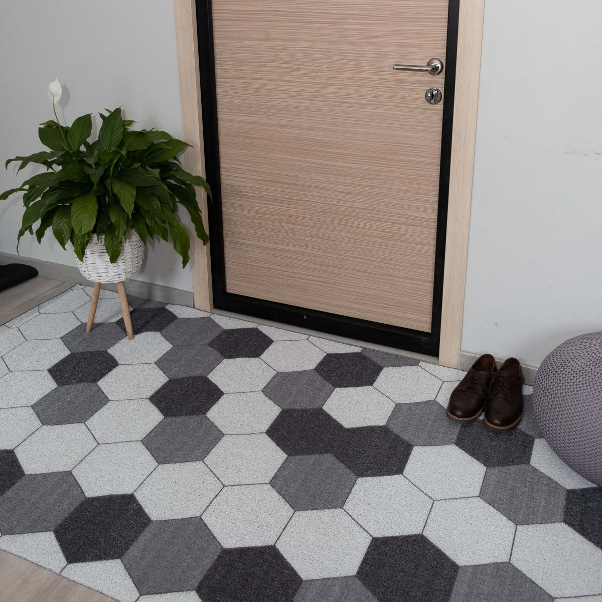 Коврик ПВХ придверный вырезной