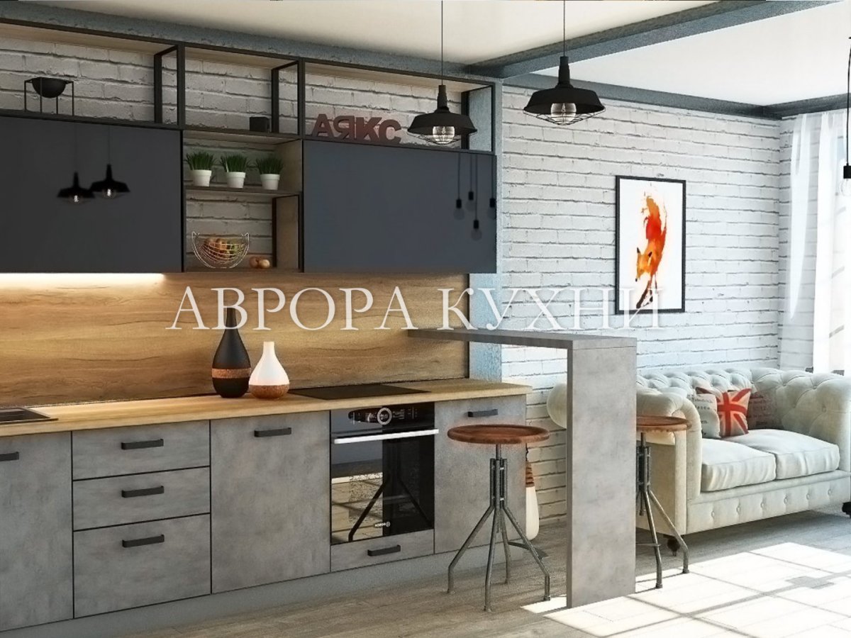 Кухня Эггер лофт