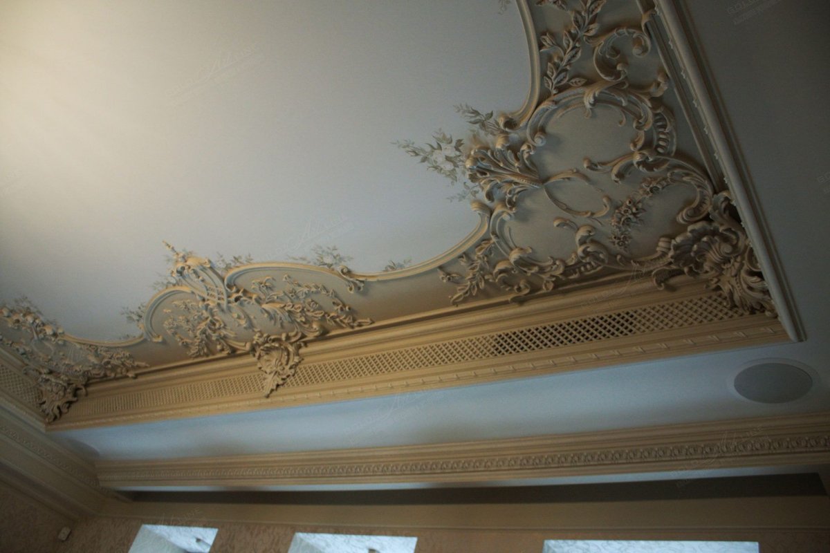 Декупаж на потолке