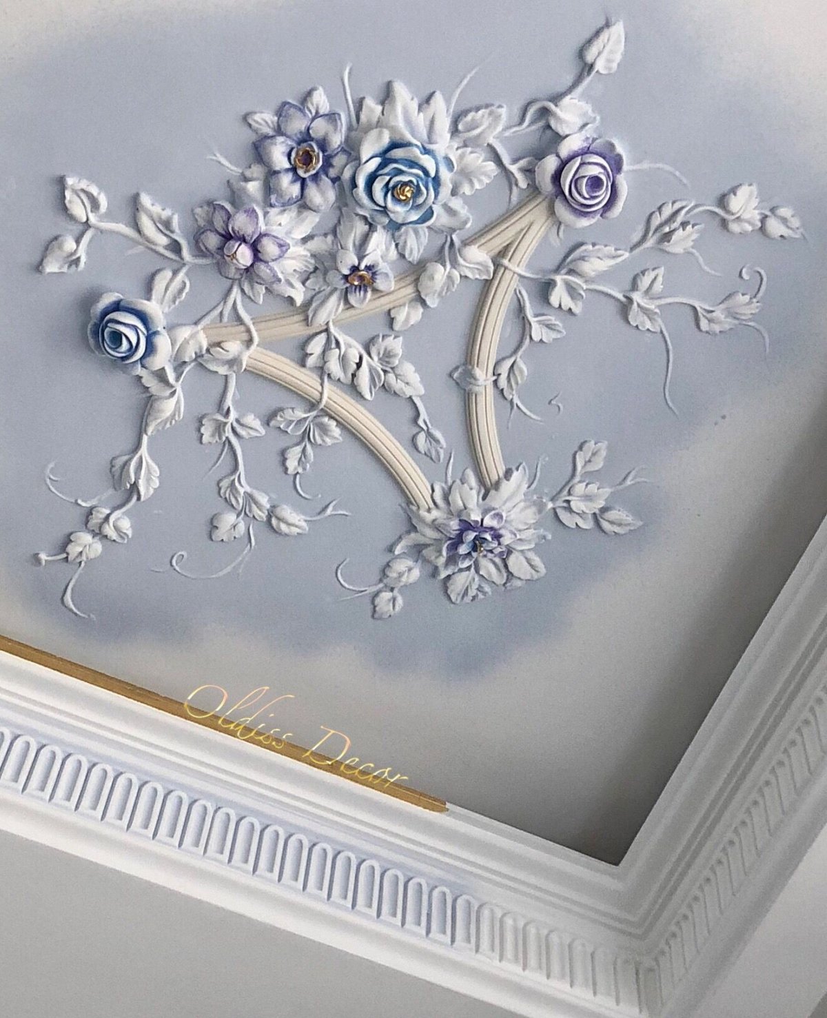 Декор гипсовый лепнина