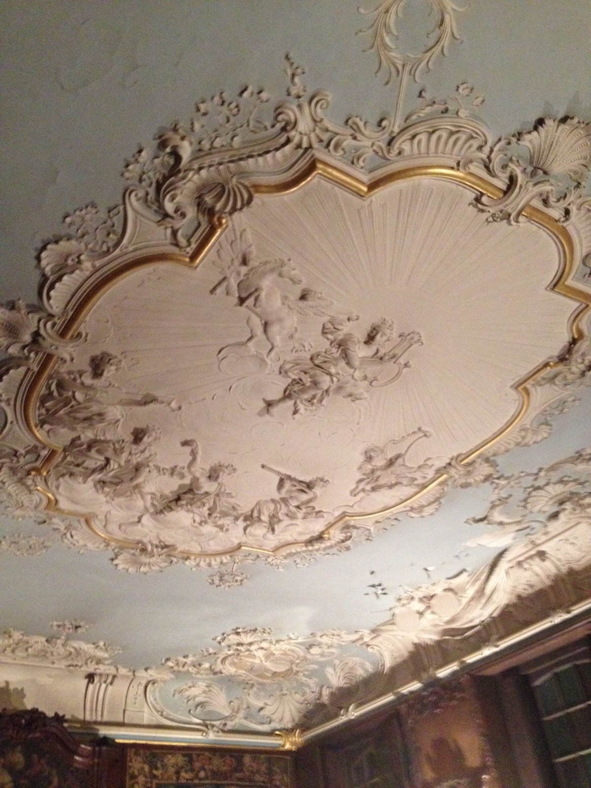 Кессонный потолок Ампир