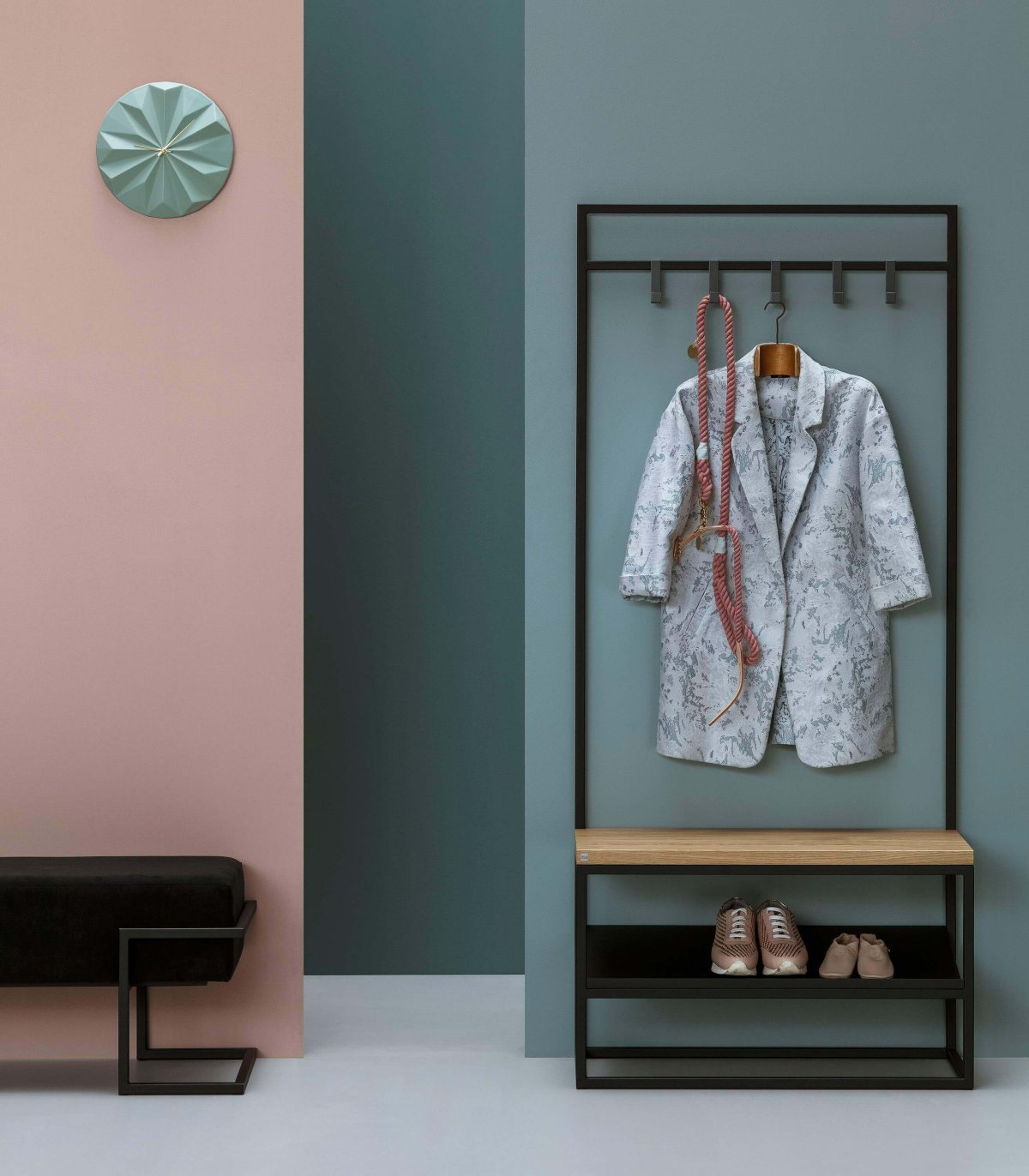 Вешалка лофт 800