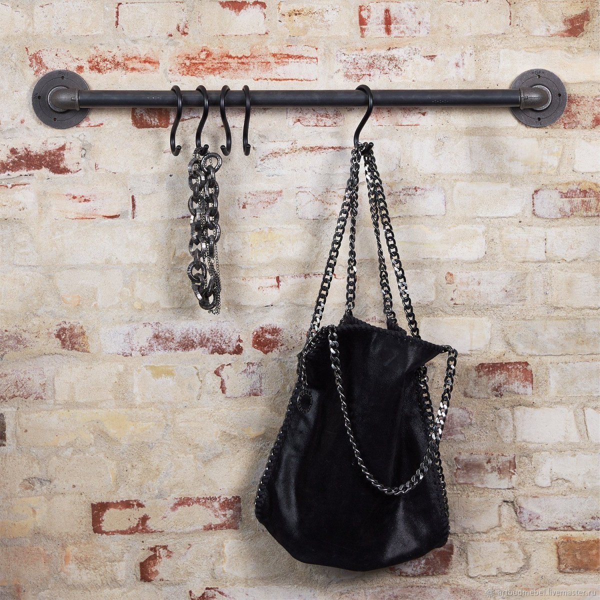 Обувница в прихожую лофт Индастриал