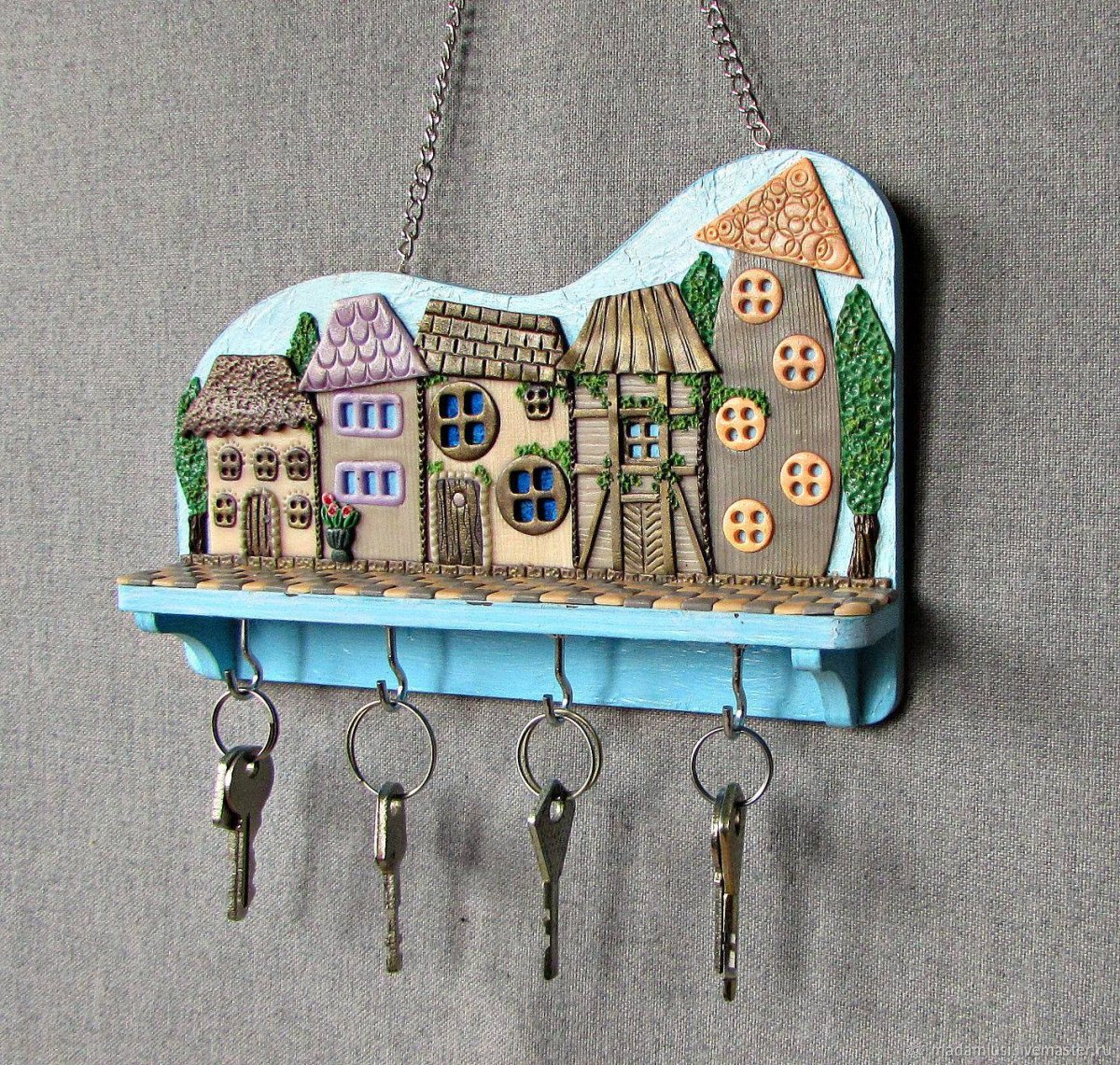 Ключница домик