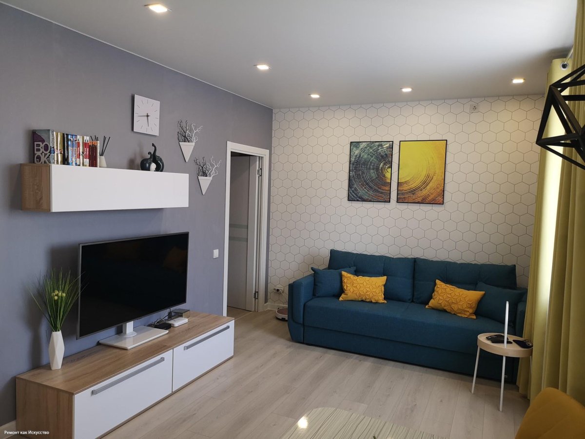 Евроремонт двухкомнатной квартиры