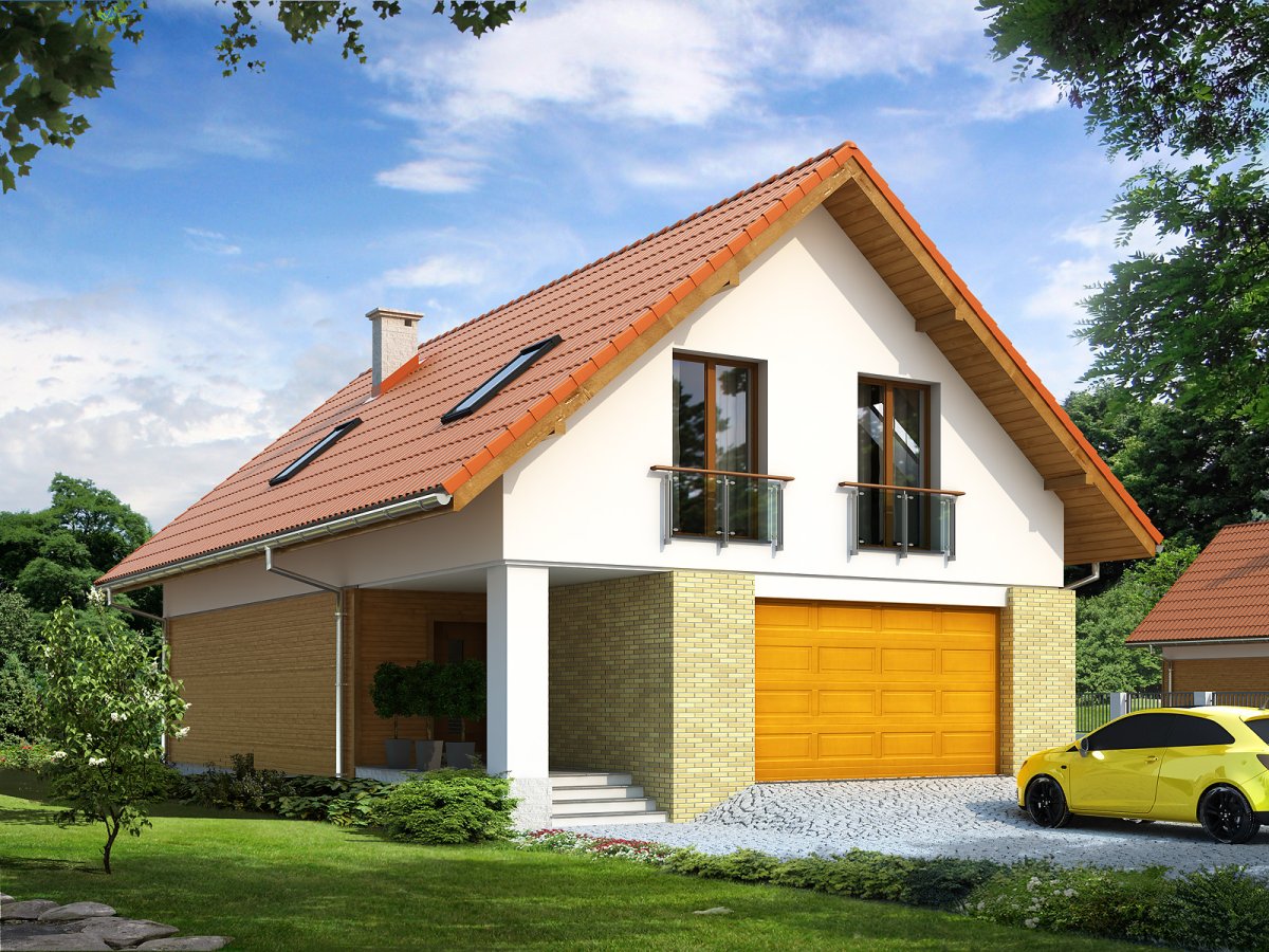 Дача из газобетона 30 кв.м