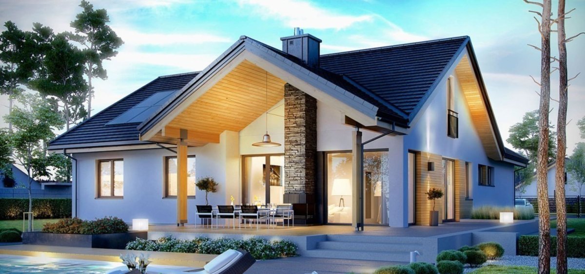 Дом a-frame (дом шалаш)