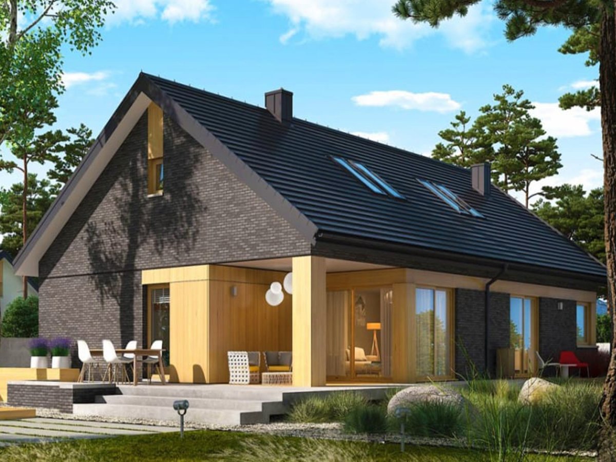 Интерьер мансарды