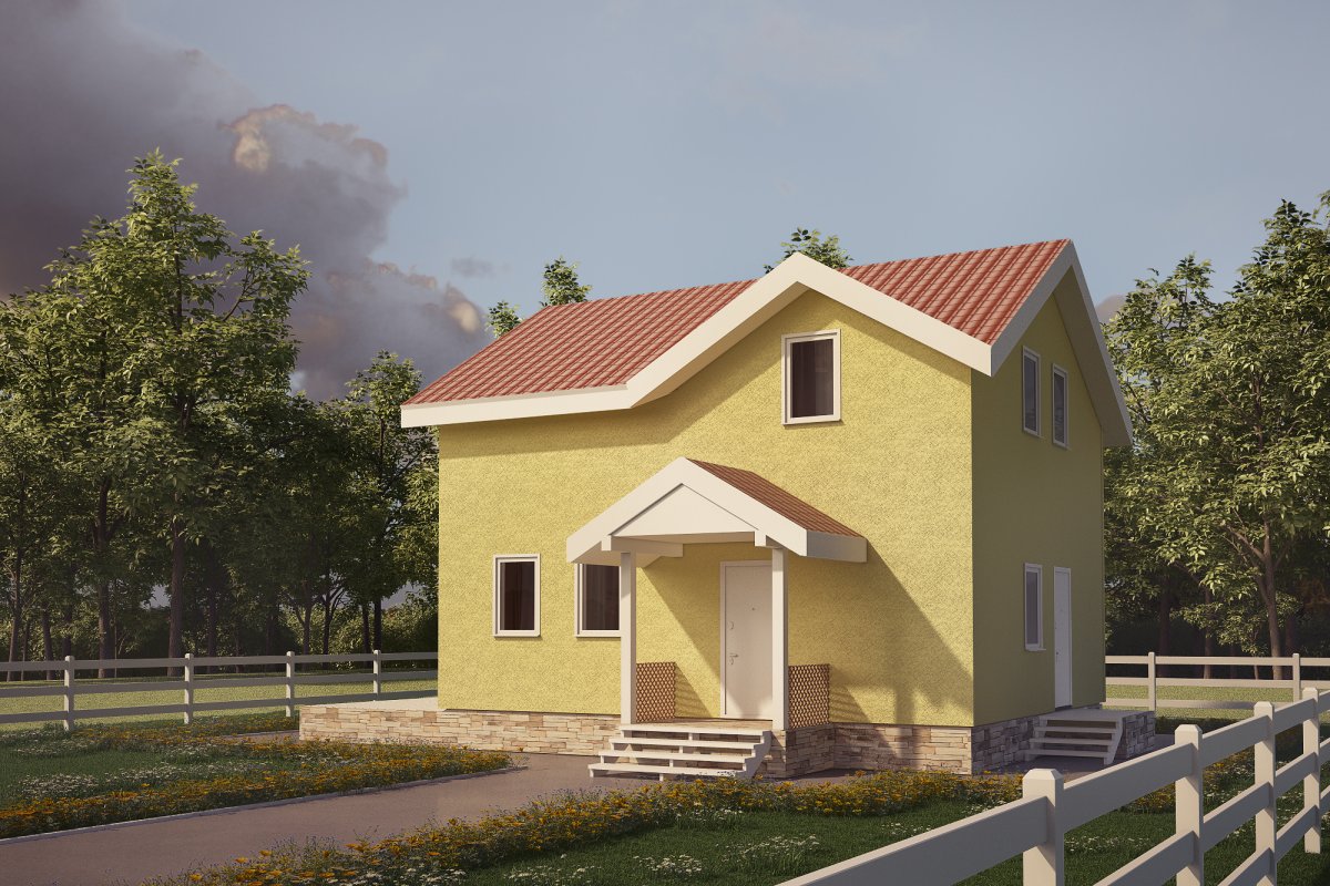 Проекты домов и коттеджей