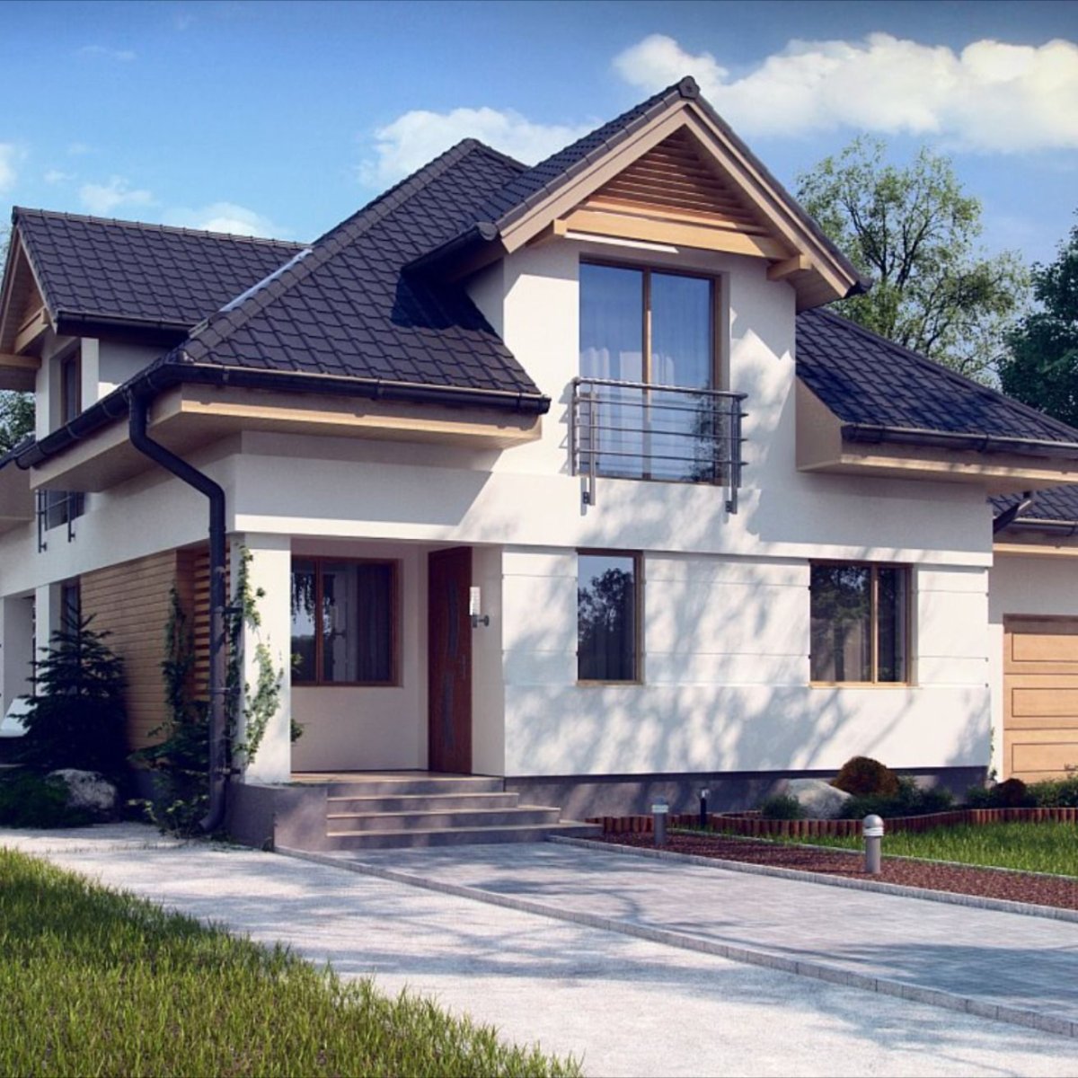 Проекты коттеджей