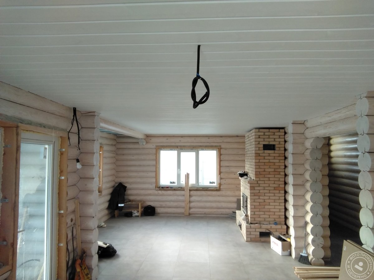 Вентиляция имитация бруса