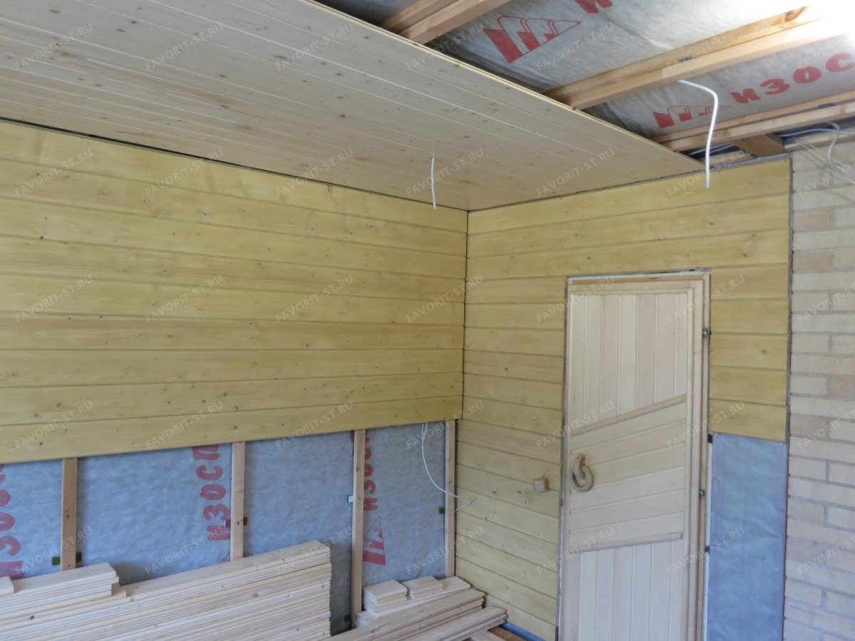 Обшивка вагонкой