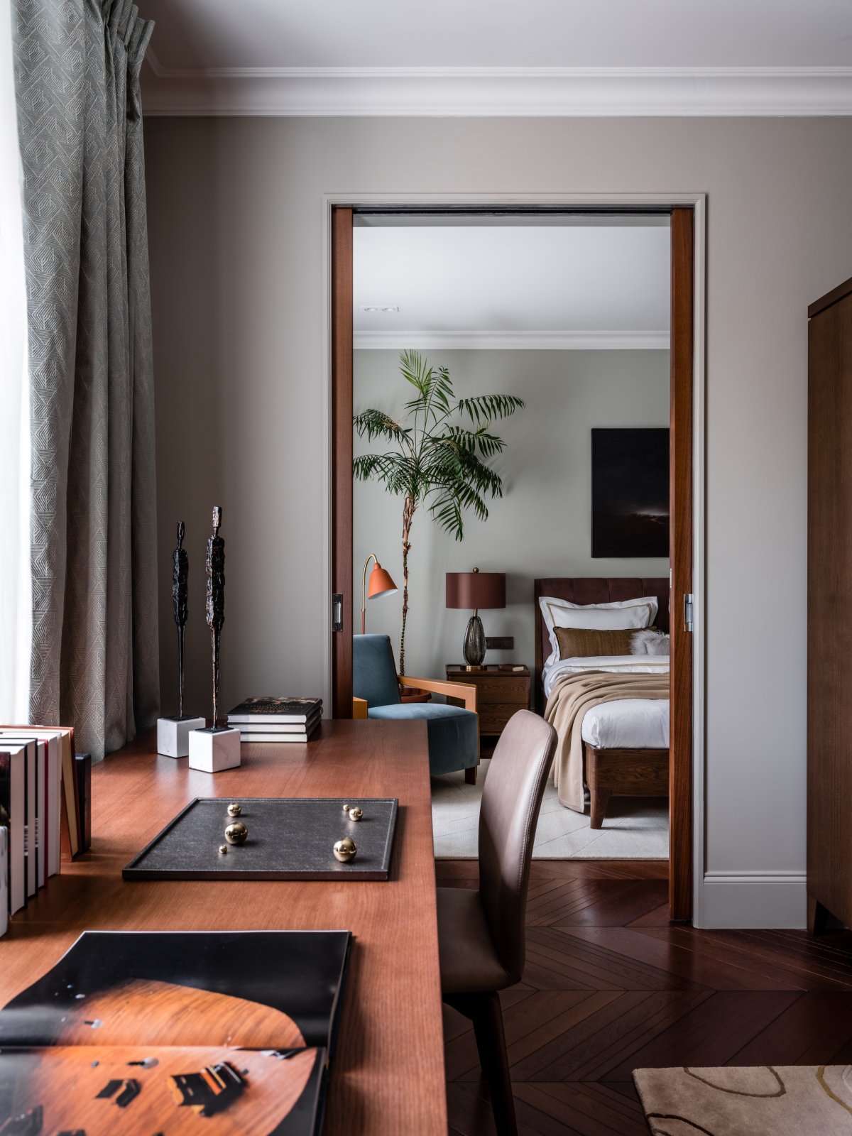 Анфиладная планировка в интерьере