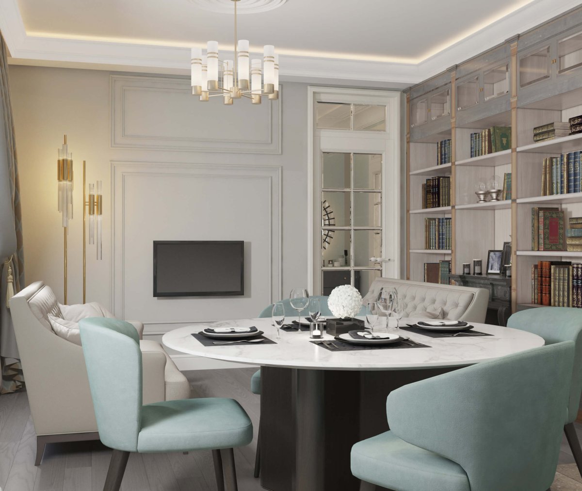 Классический интерьер