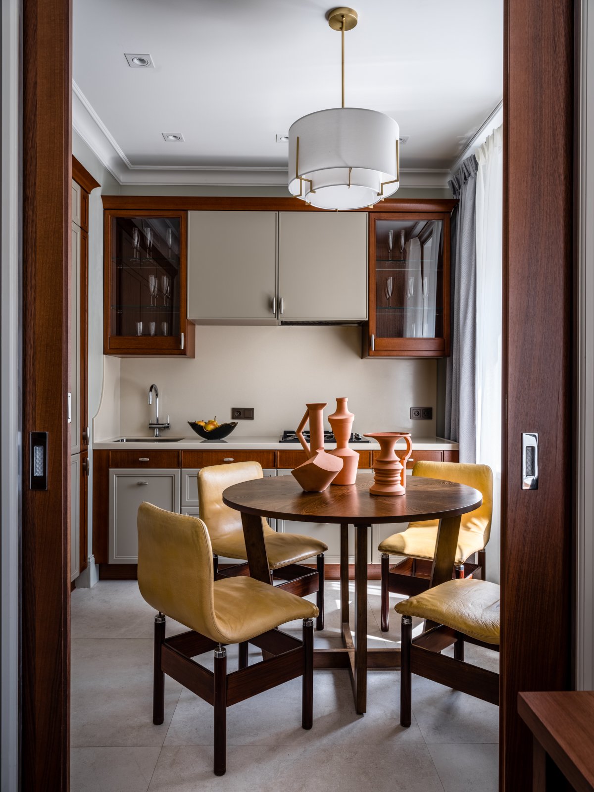 Метлахская плитка в интерьере кухни