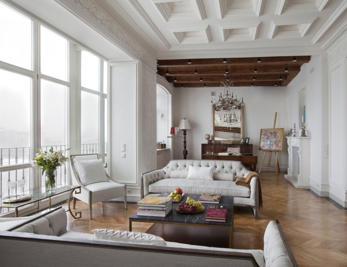 Кухня 8кв м Неоклассика