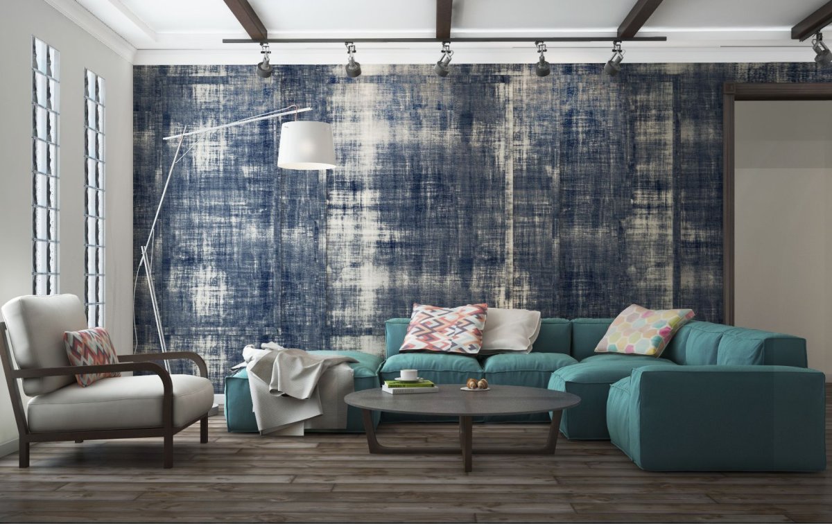 Текстиль в интерьере лофт