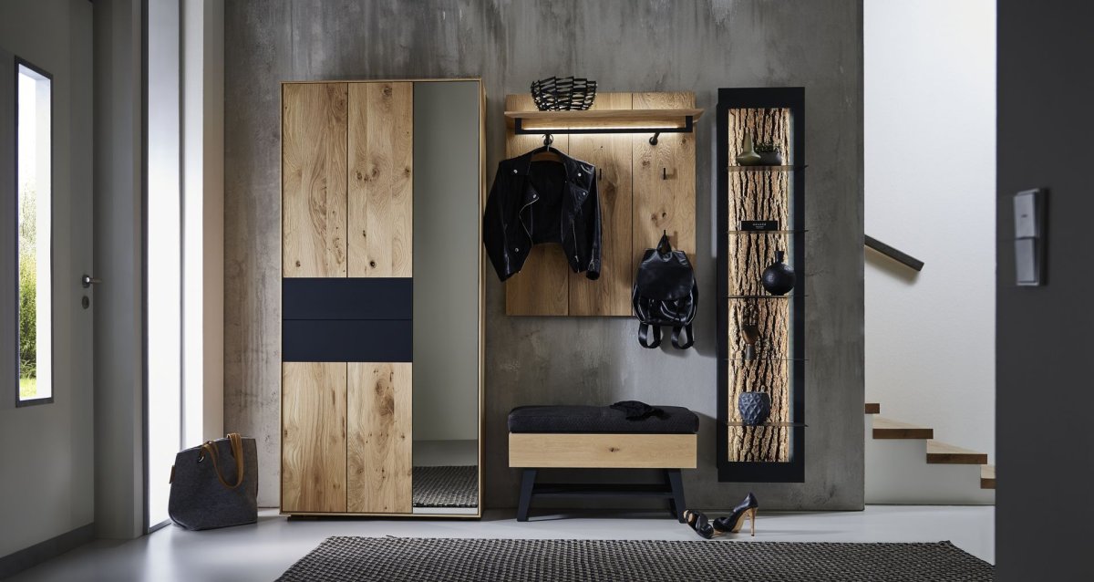 Прихожая лофт Индастриал элитная мебель